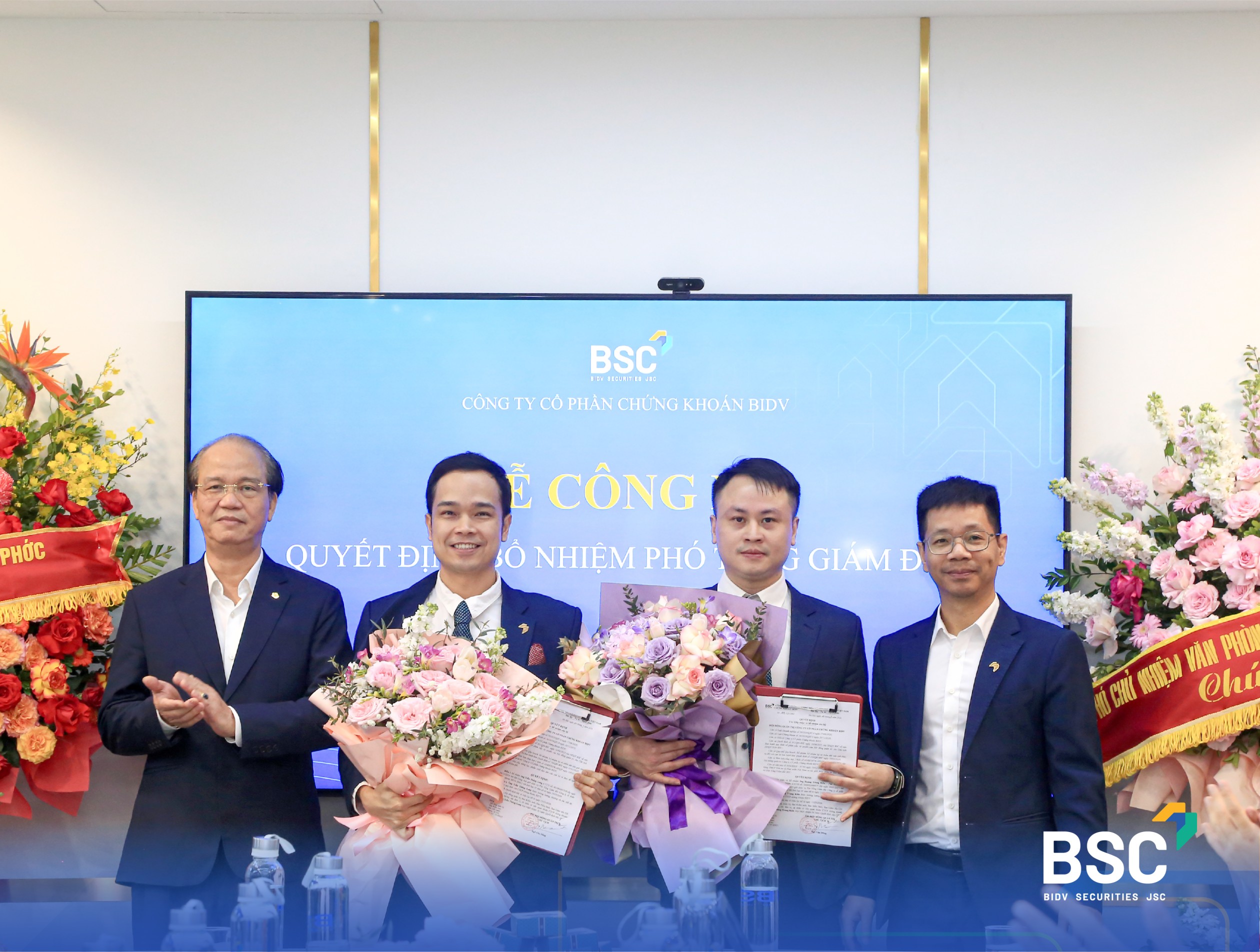 BSC công bố quyết định bổ nhiệm Phó Tổng Giám đốc