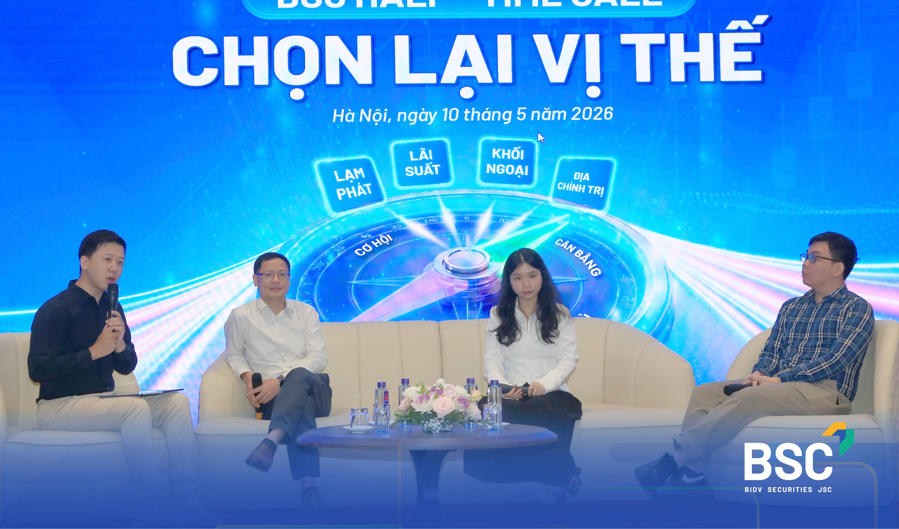 BSC tổ chức hội thảo “BSC Half-Time Call: Chọn lại vị thế” với nhiều trao đổi sôi nổi về thị trường nửa cuối năm 2026