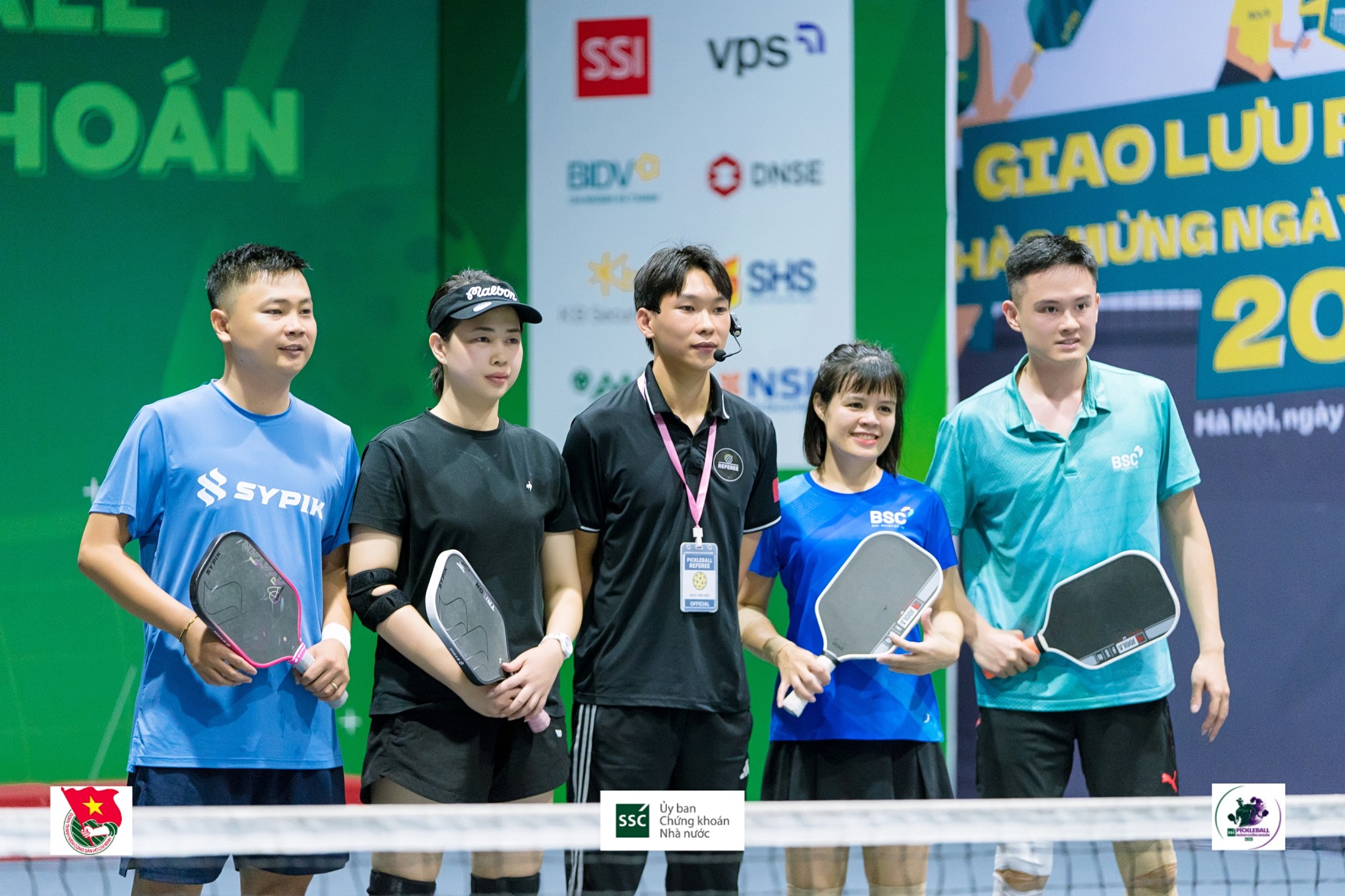  BSc-ers tham gia giải đấu Pickleball Ngành chứng khoán do Ủy ban Chứng khoán Nhà nước tổ chức năm 2025