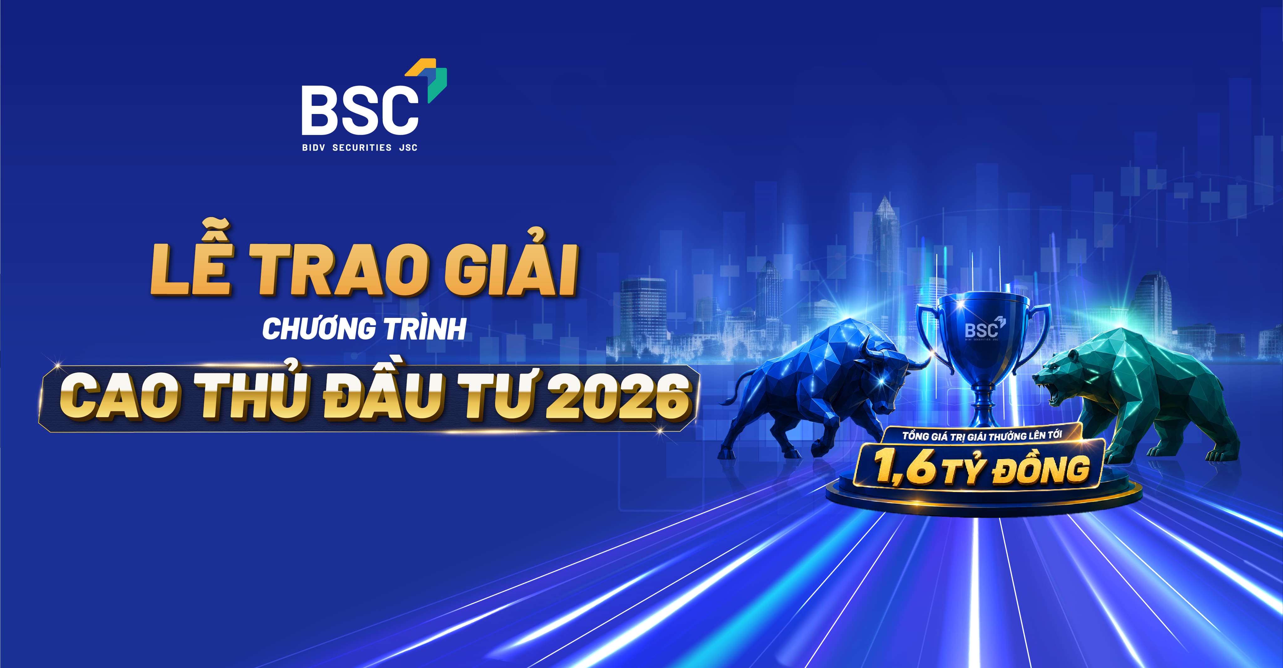 Lễ trao giải chương trình Cao thủ đầu tư 2026
