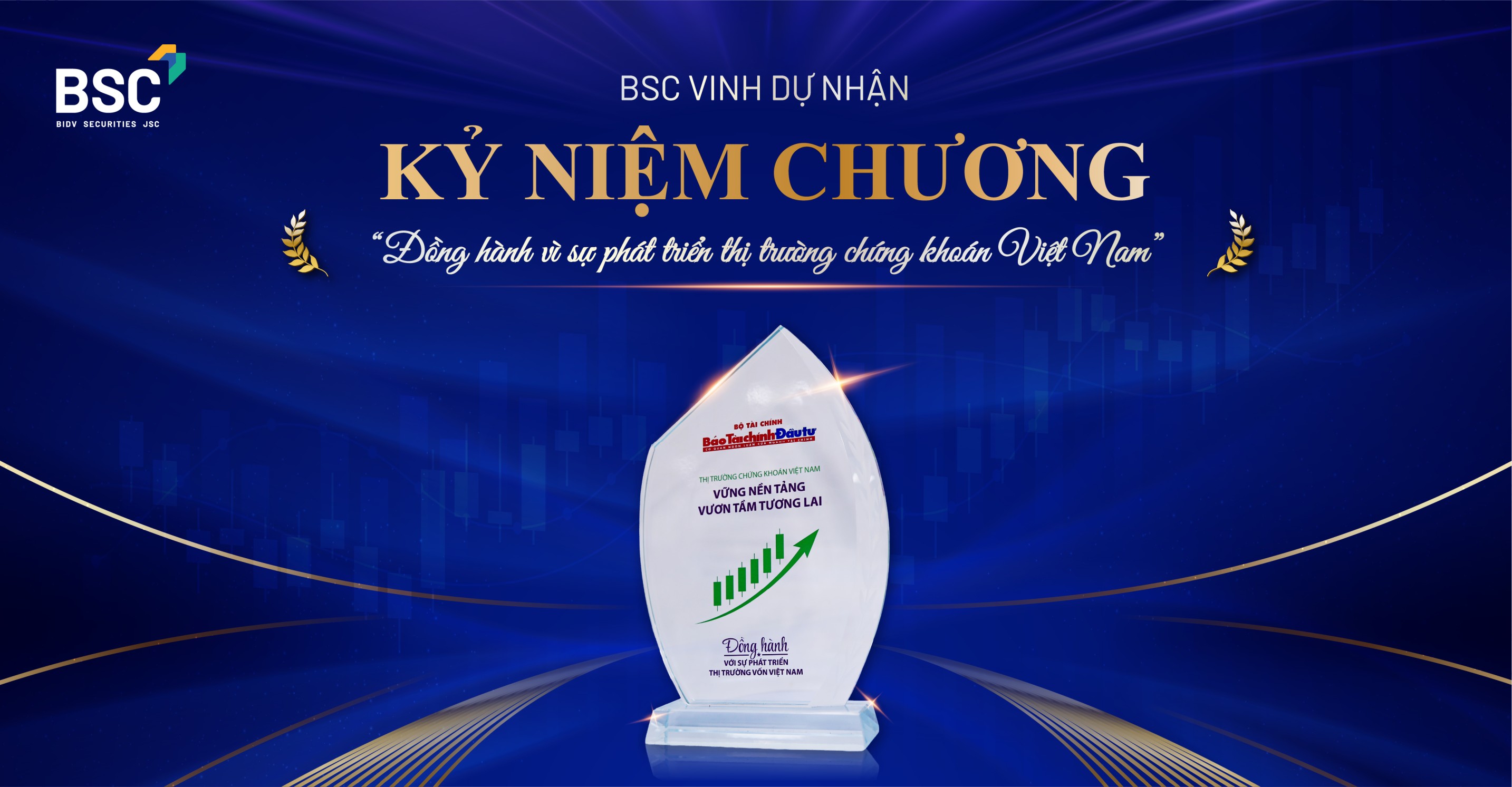 BSC đồng hành cùng Hội thảo “Tái cấu trúc các kênh dẫn vốn”, vinh dự nhận kỷ niệm chương vì sự phát triển thị trường vốn Việt Nam