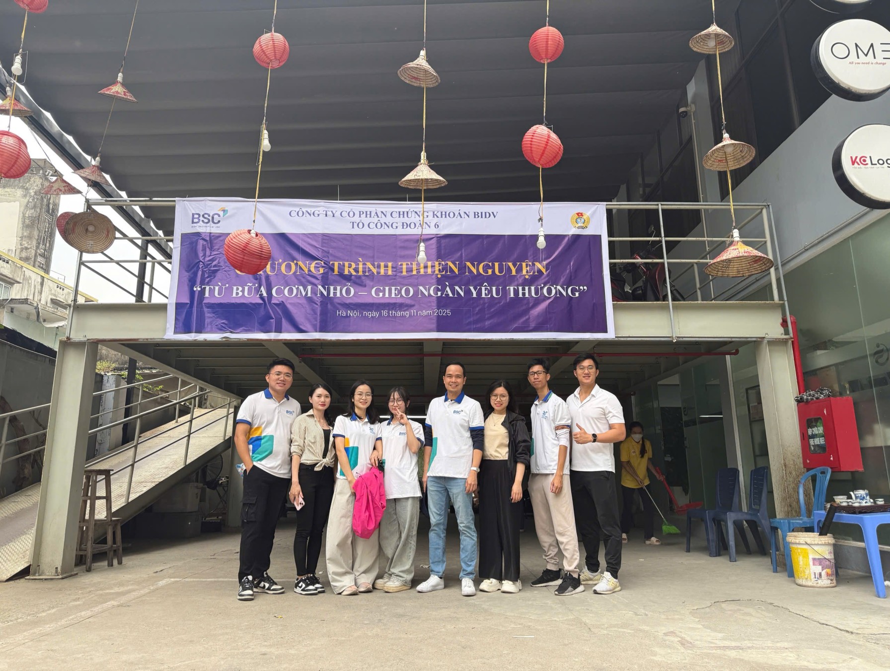 Chương trình an sinh xã hội của Tổ Công đoàn số 6 BSC