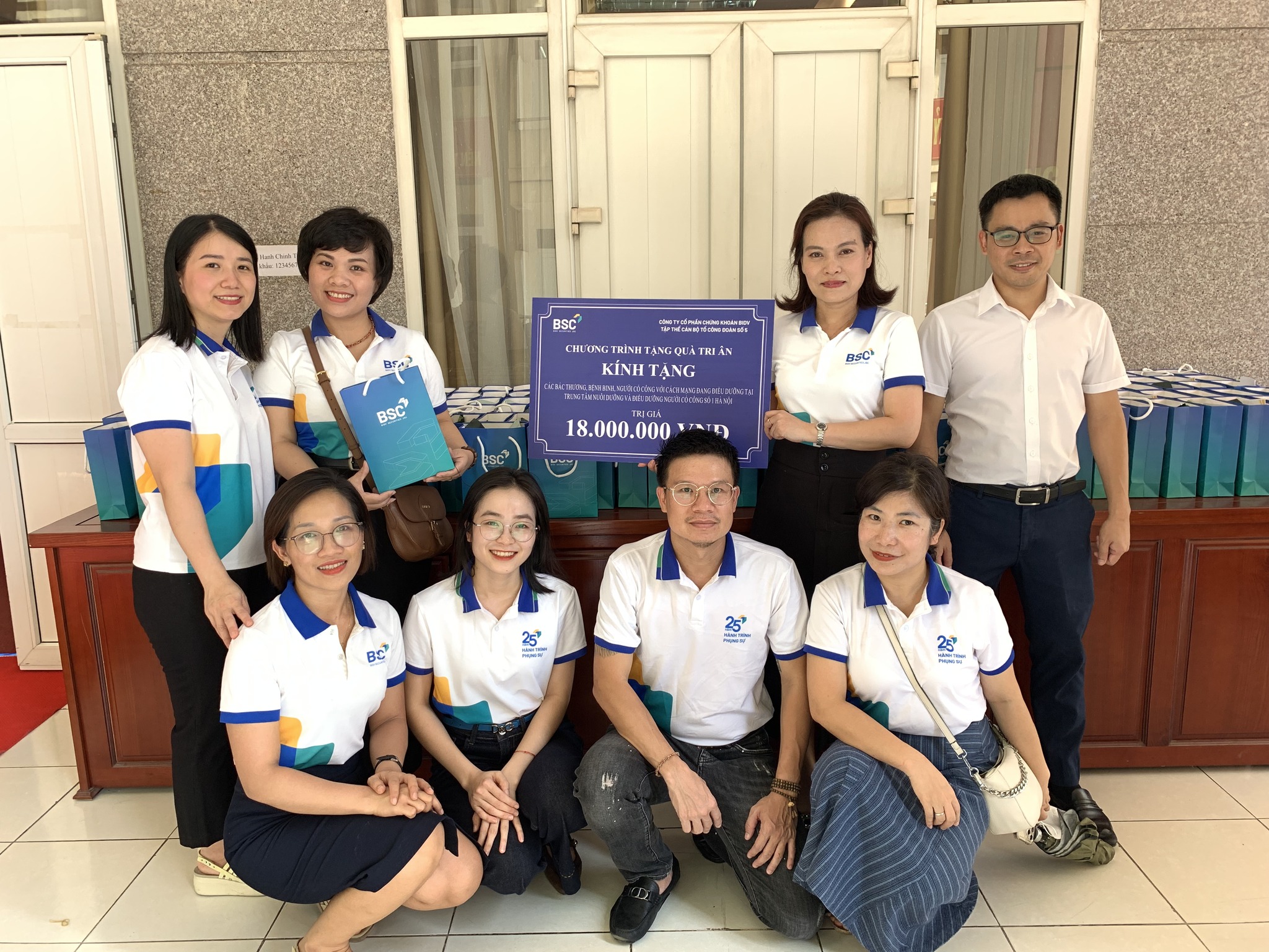 Chương trình an sinh xã hội tổ Công đoàn số 5 BSC 