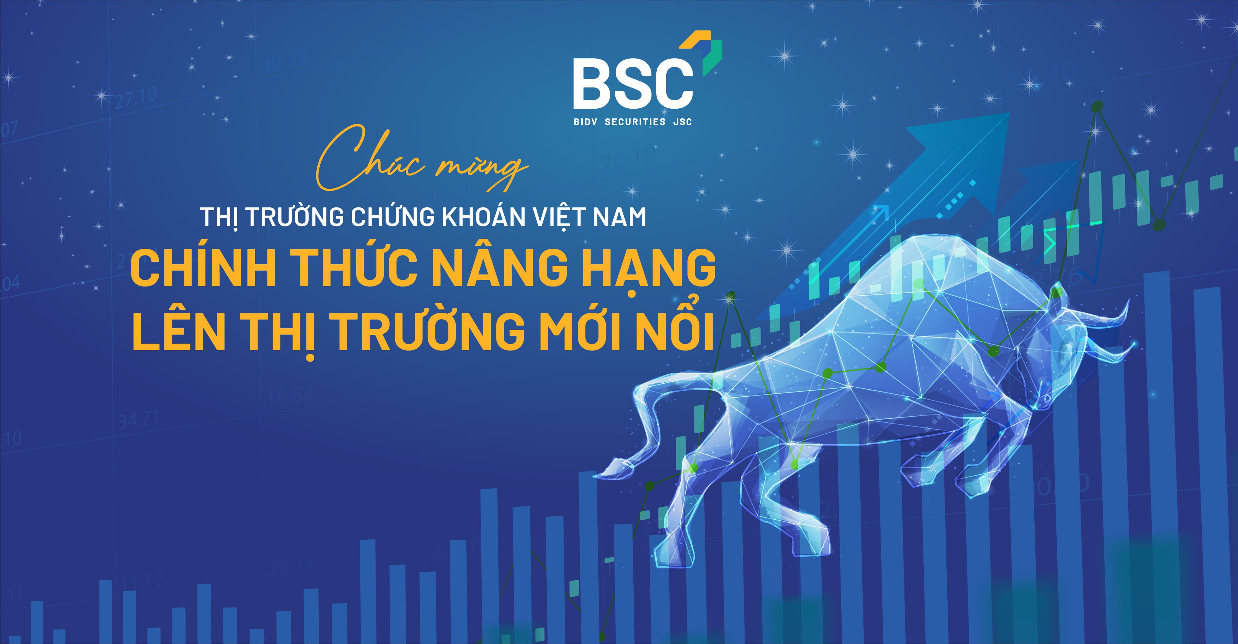 TTCK Việt Nam Chính Thức Được Nâng Hạng Lên Thị Trường Mới Nổi – Bước Khởi Đầu Cho Một Kỷ Nguyên Mới