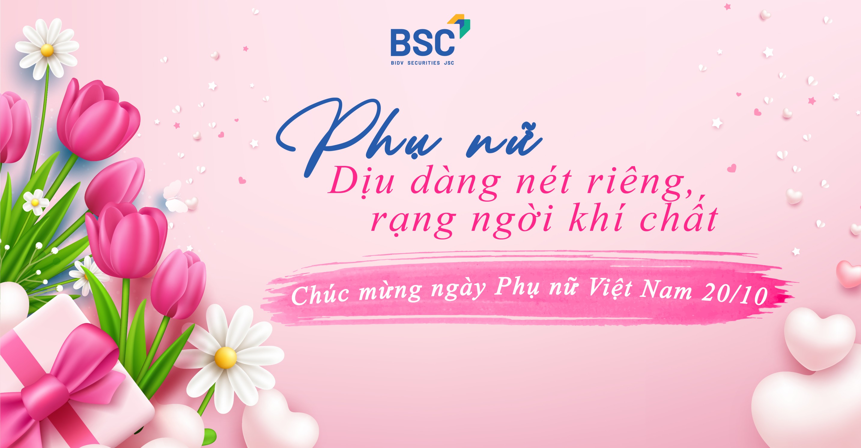 Chúc mừng Ngày Phụ nữ Việt Nam 20/10 