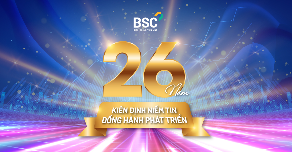 Mừng kỷ niệm 26 năm thành lập BSC