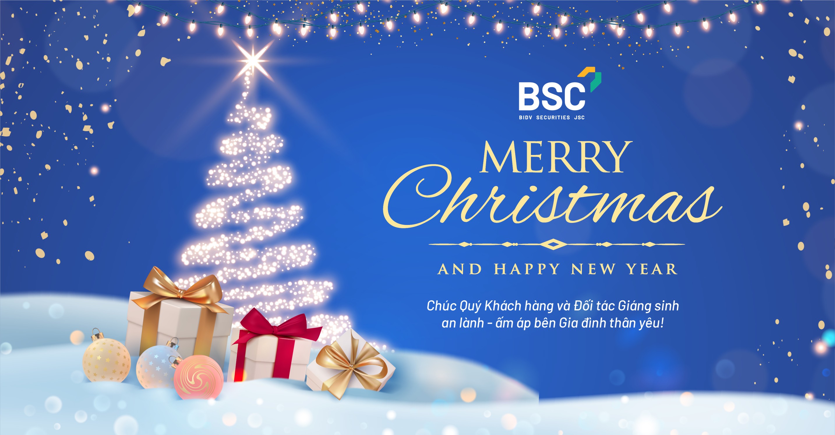 Merry Christmas 2026 | Lời chúc an lành từ BSC
