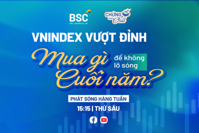 VNINDEX VƯỢT ĐỈNH, MUA GÌ ĐỂ KHÔNG LỠ SÓNG CUỐI NĂM?